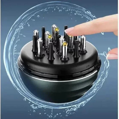 Travel Scalp Massager Comb Compact 30ml Hair Care Tool