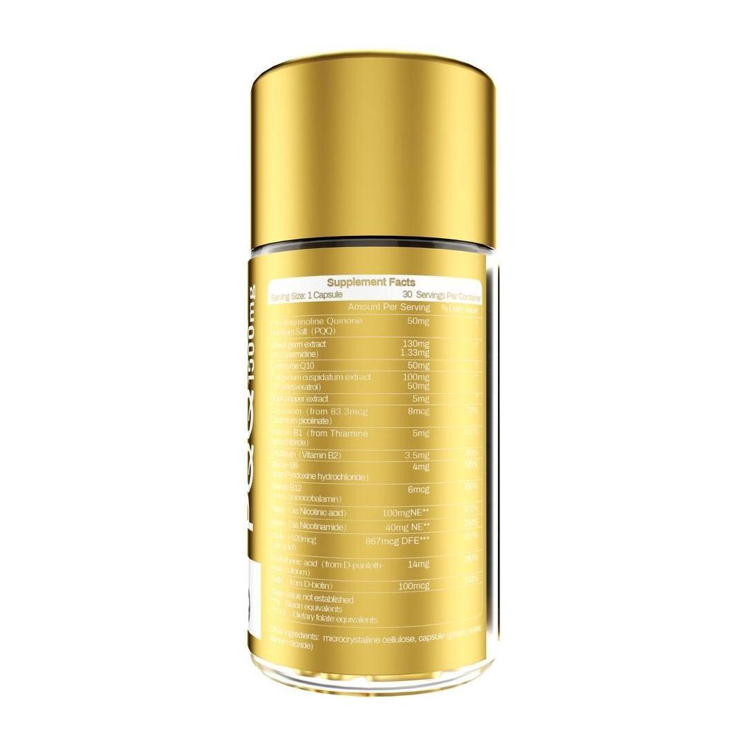 Powerful Anti Aging Supplement 1500mg Capsules