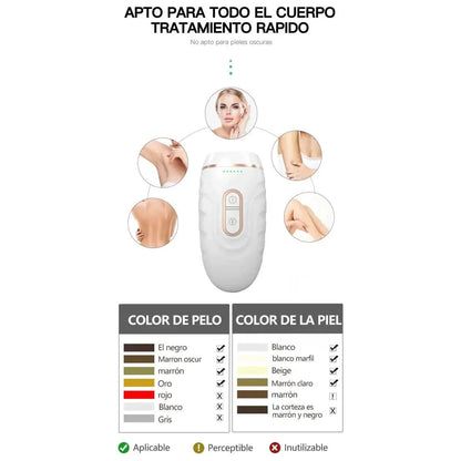 Easy Hair Remover With Intense Light Technology