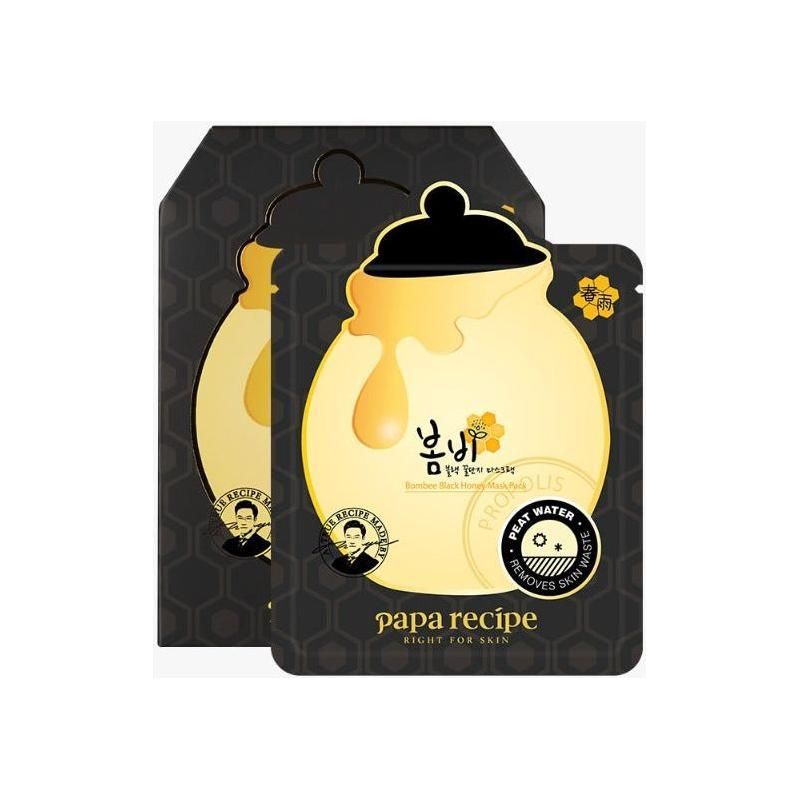Nourishing Black Honey Face Mask Set - 10 Pack