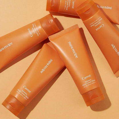 Nourishing Carrot Face Mask - 100ml | Soothing Exfoliate & Oil Control