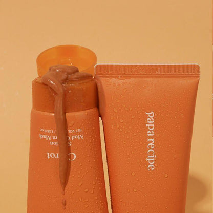 Nourishing Carrot Face Mask - 100ml | Soothing Exfoliate & Oil Control