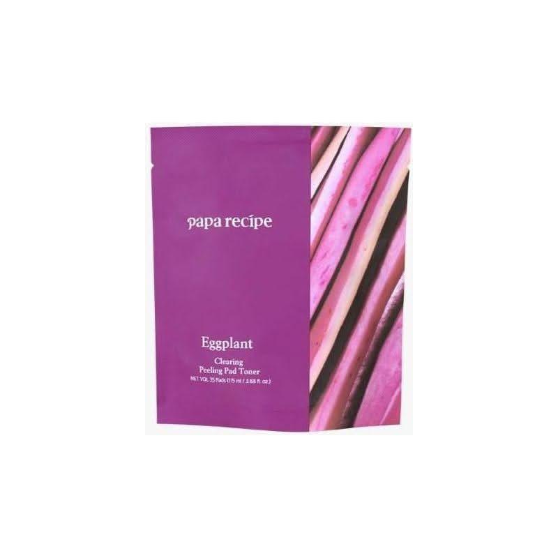Gentle Exfoliating Toner Pads with Soothing Eggplant Extract - Mycosmeticslondon