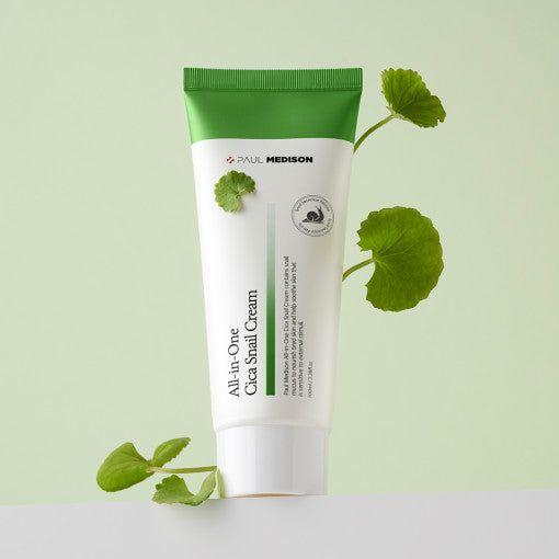 Gentle Cica Snail Moisturizer Cream 100ml - Mycosmeticslondon