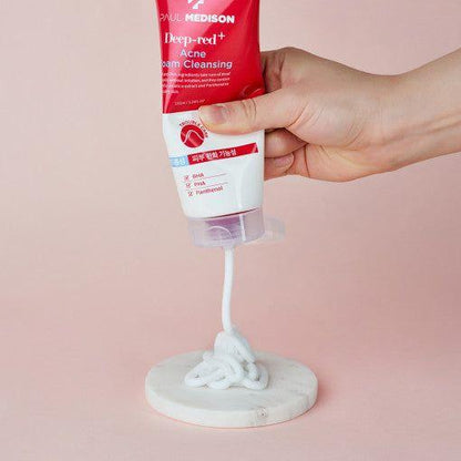 Effective Red Acne Face Wash 155ml | Soothing Acne Skin Care