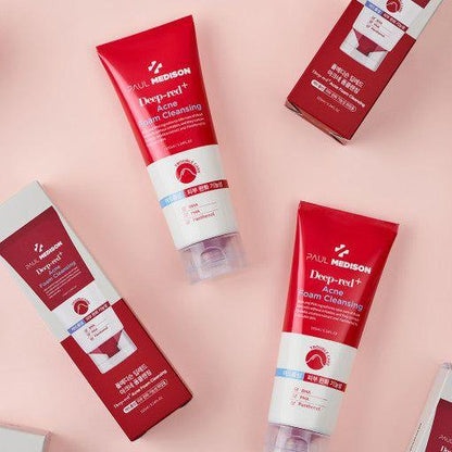 Effective Red Acne Face Wash 155ml | Soothing Acne Skin Care