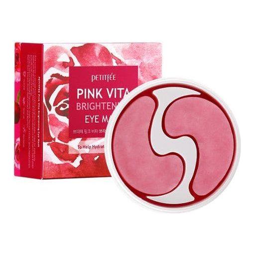Natural Pink Eye Masks for Dark Circles & Puffiness - Mycosmeticslondon