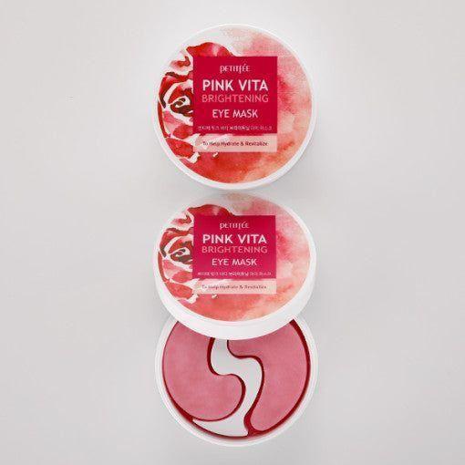 Natural Pink Eye Masks for Dark Circles & Puffiness