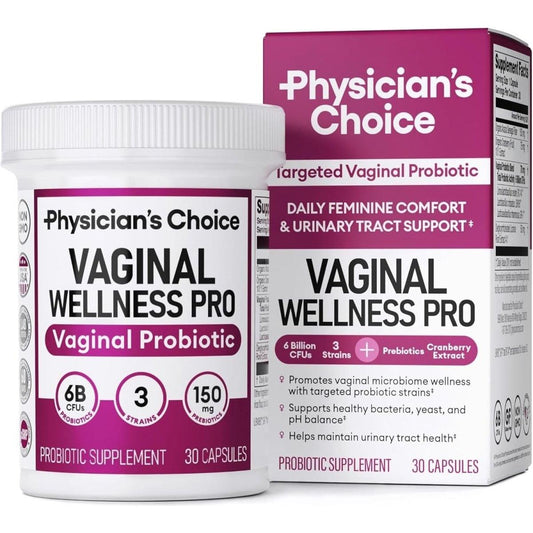 Natural Vaginal Health Probiotic Supplement Tablets - Mycosmeticslondon