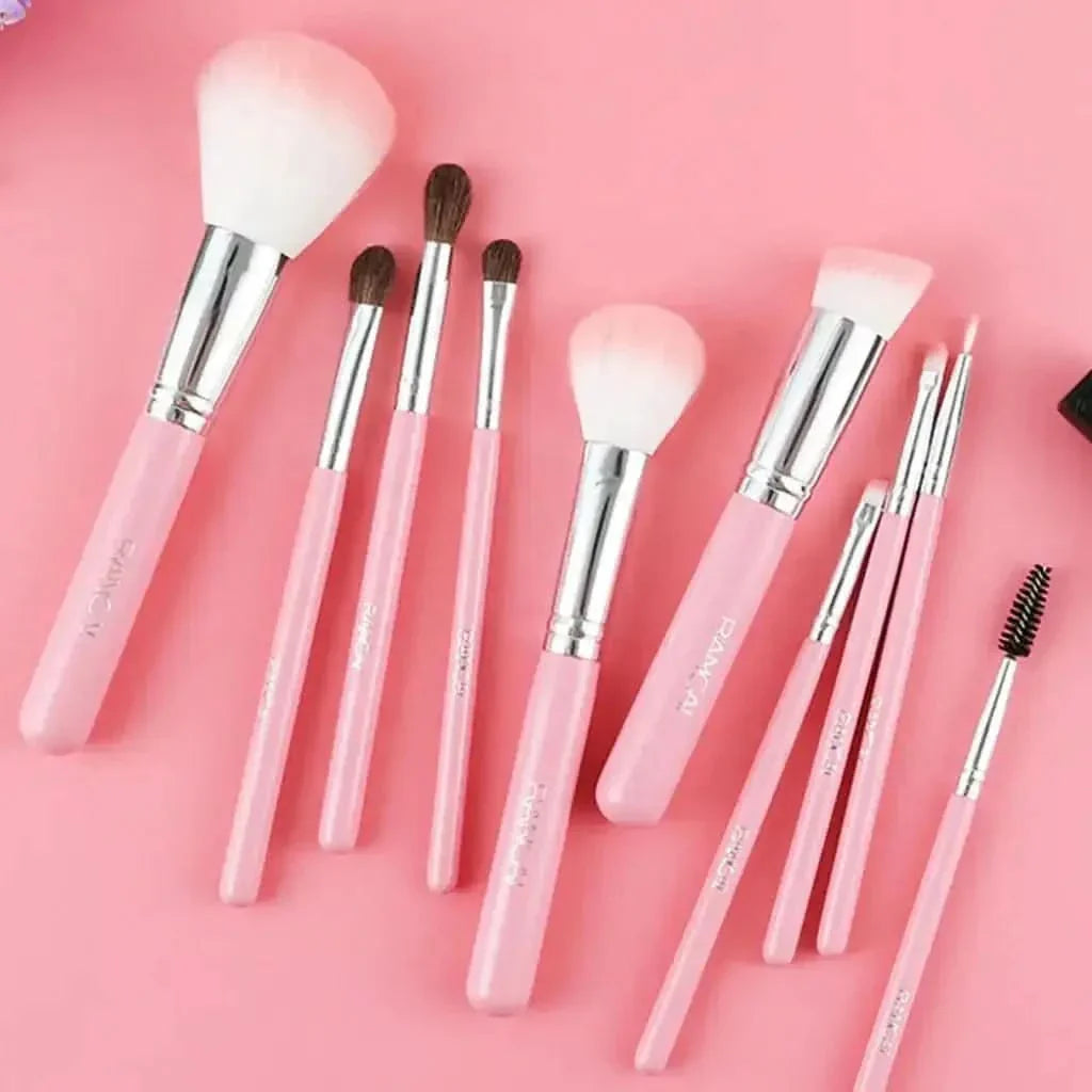 Rose Cosmetic Brush Kit