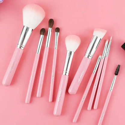 Rose Cosmetic Brush Kit