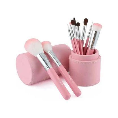 Rose Cosmetic Brush Kit