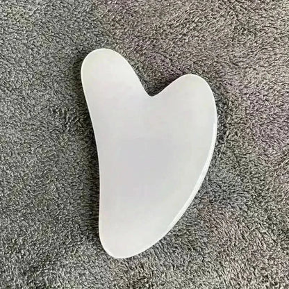Green Jade Facial Massager Tool
