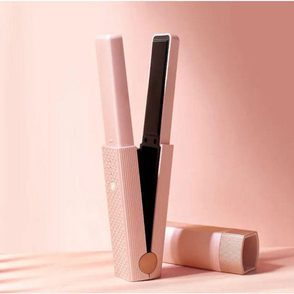 Portable Travel Hair Straightener & Curler - Mycosmeticslondon
