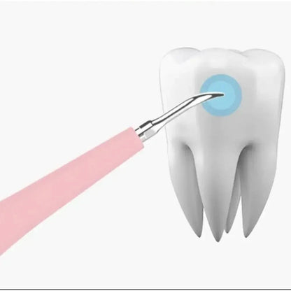 Compact Rechargeable Dental Plaque Remover