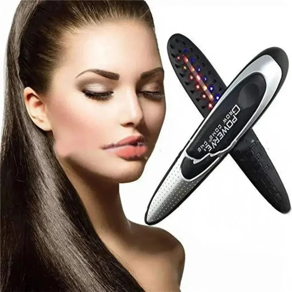 Thickening Hair Regrowth Comb | Electric Stimulating Hair Loss Treatment