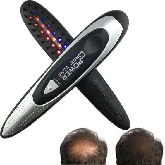 Thickening Hair Regrowth Comb | Electric Stimulating Hair Loss Treatment - Mycosmeticslondon
