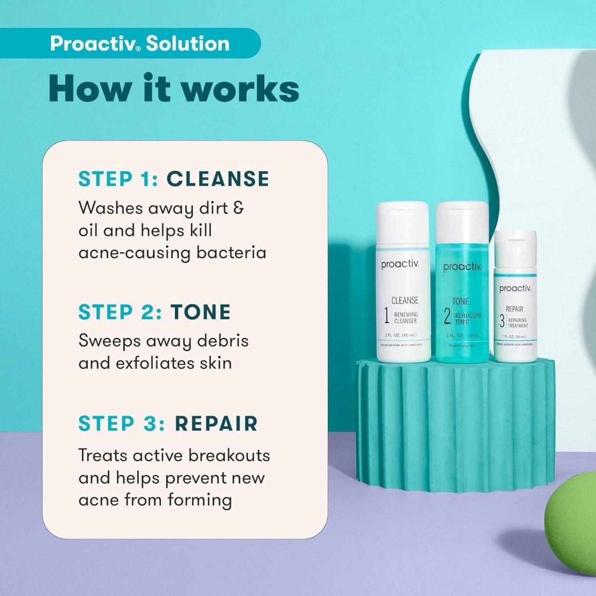 Effective 3-Step Acne Fighter Kit