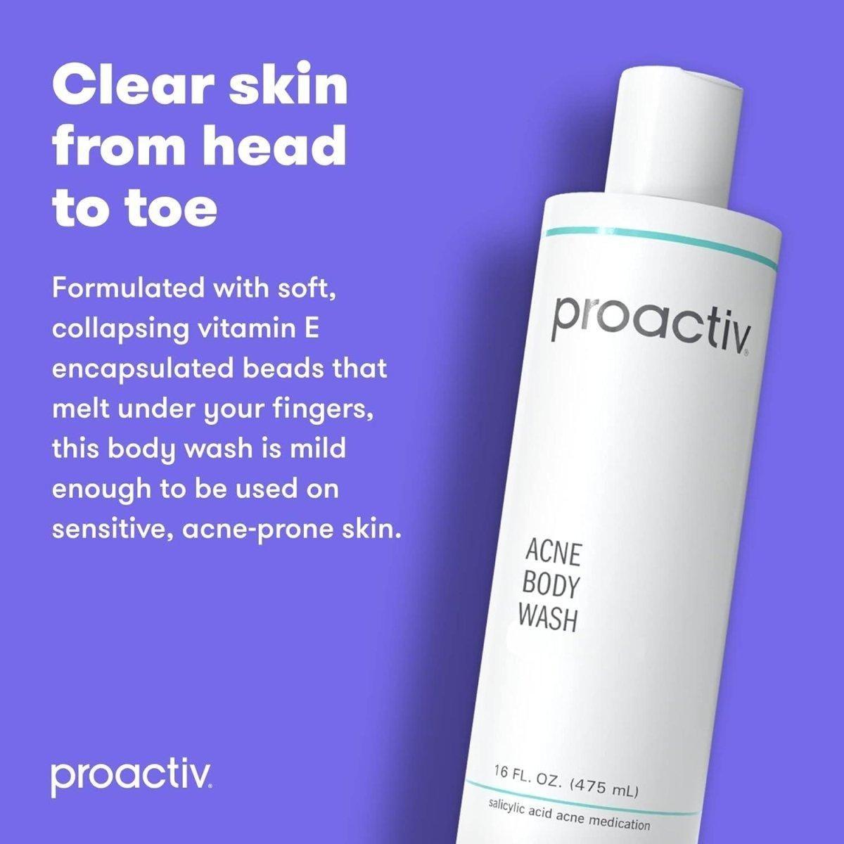 Gentle Acne Body Wash - Salicylic Acid Cleanser