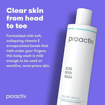 Gentle Acne Body Wash - Salicylic Acid Cleanser