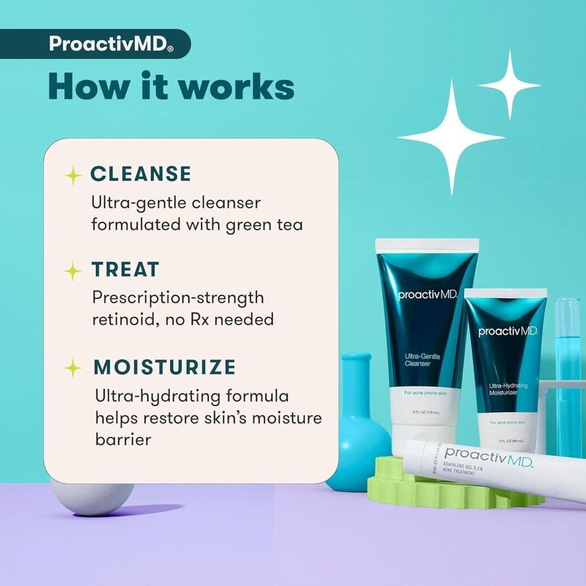 Effective Acne Treatment Gel Kit - 90 Day Clear Skin