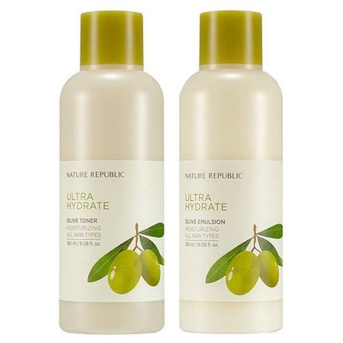 Natural Olive Face Toner & Moisturizer Set - Mycosmeticslondon