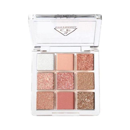 Vibrant Coral Peach Eyeshadow Palette