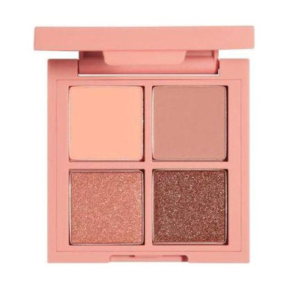 Compact Mini Eyeshadow Palette - Soft Mauve Shades