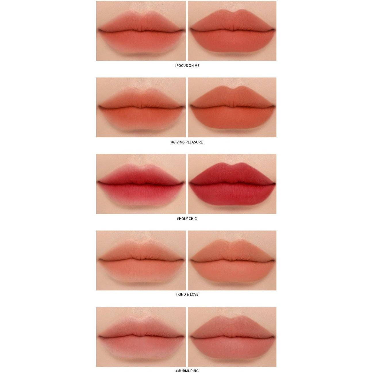 Lightweight Matte Lipstick - 10 Shades, Creamy Texture