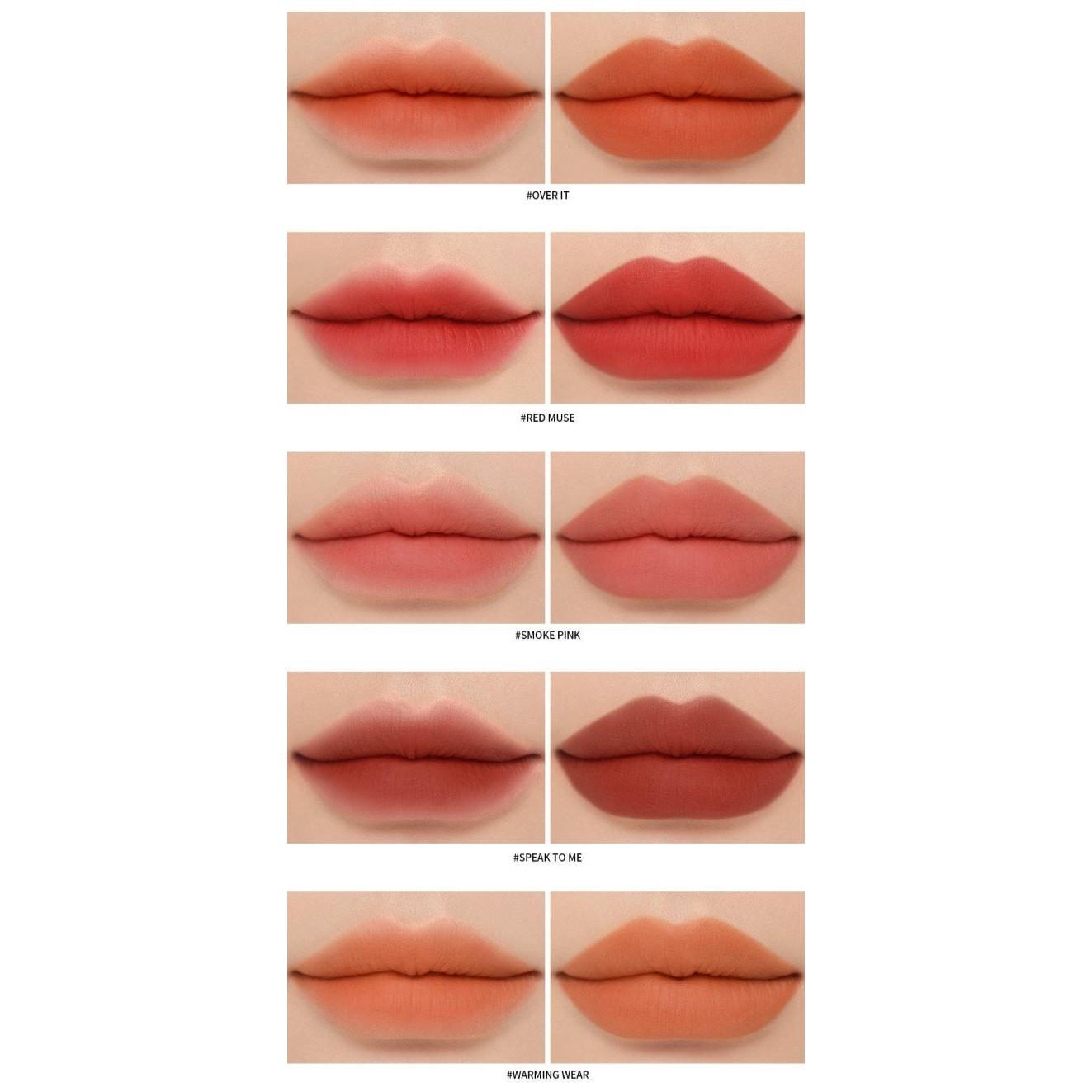 Lightweight Matte Lipstick - 10 Shades, Creamy Texture