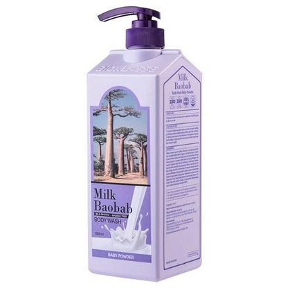 Natural Body Wash with Soothing Baby Scent 1000ml - Mycosmeticslondon