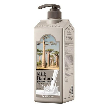 Natural Baobab Body Wash - 1000ml | Soft Gentle Cleanser - Mycosmeticslondon