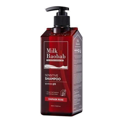 Soothing Sensitive Hair Shampoo with Rose - 500ml