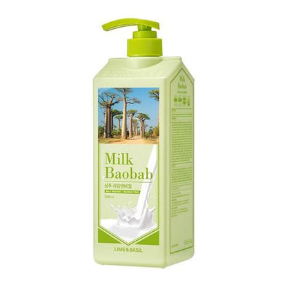 Nourishing Lime Baobab Hair Shampoo 1000ml - Mycosmeticslondon