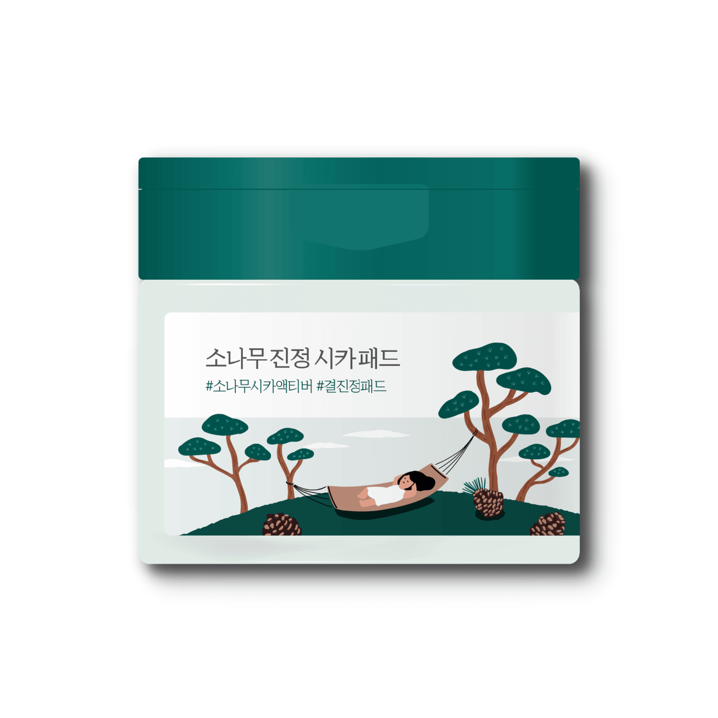 Gentle Cica Face Pads 50 Count - Soothing Skin Exfoliator