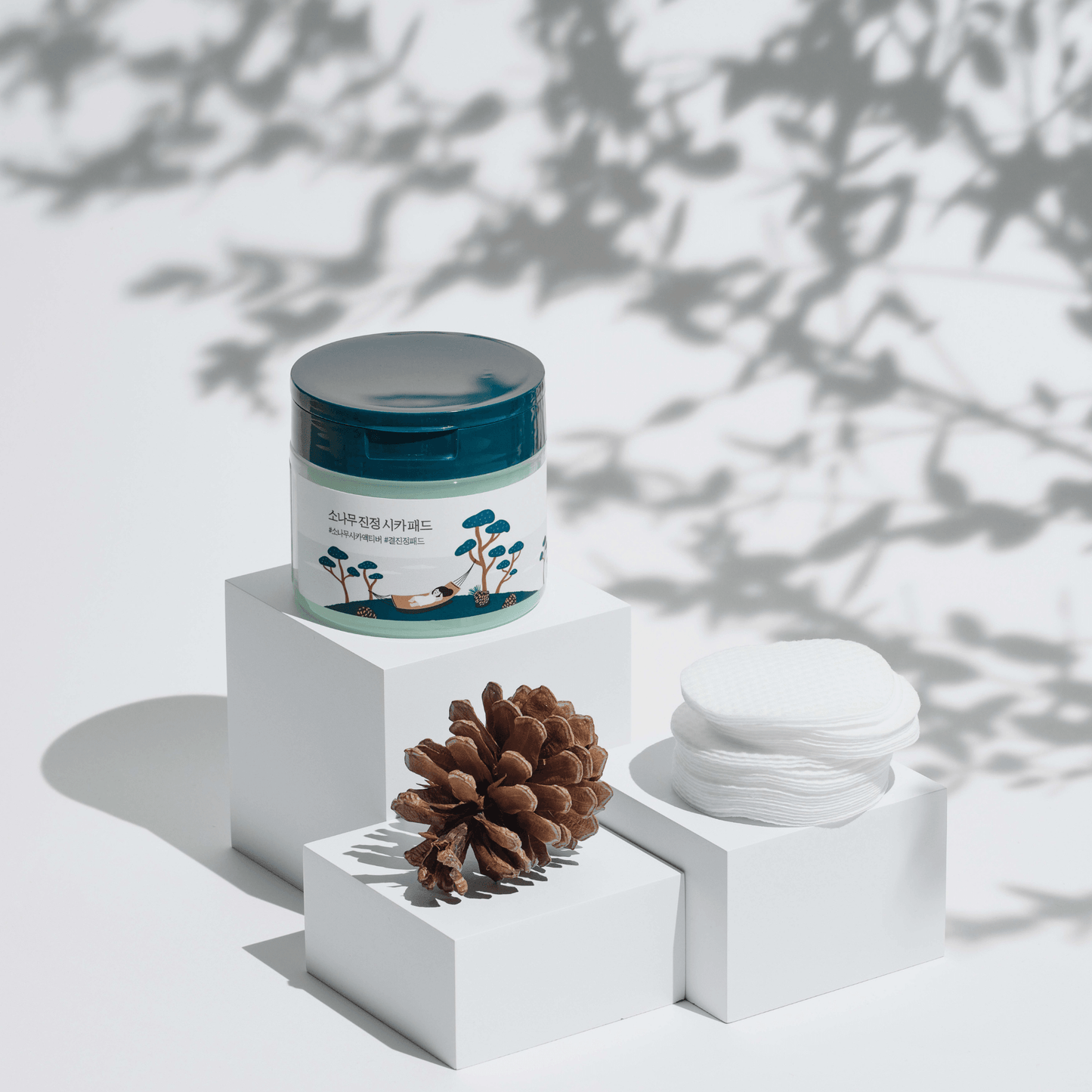 Gentle Cica Face Pads 50 Count - Soothing Skin Exfoliator