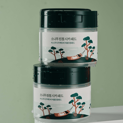 Gentle Cica Face Pads 50 Count - Soothing Skin Exfoliator