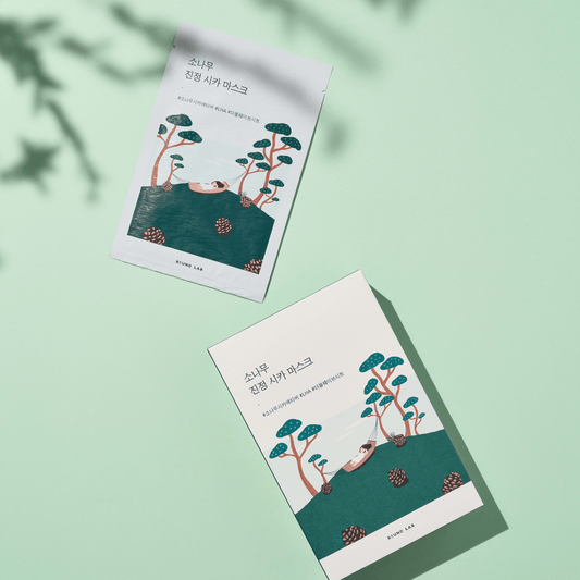 Soothing Cica Face Mask 10 Pack - Moisturizing & Calm - Mycosmeticslondon