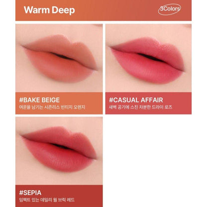 Natural Matte Lip Tint with Long Lasting Finish