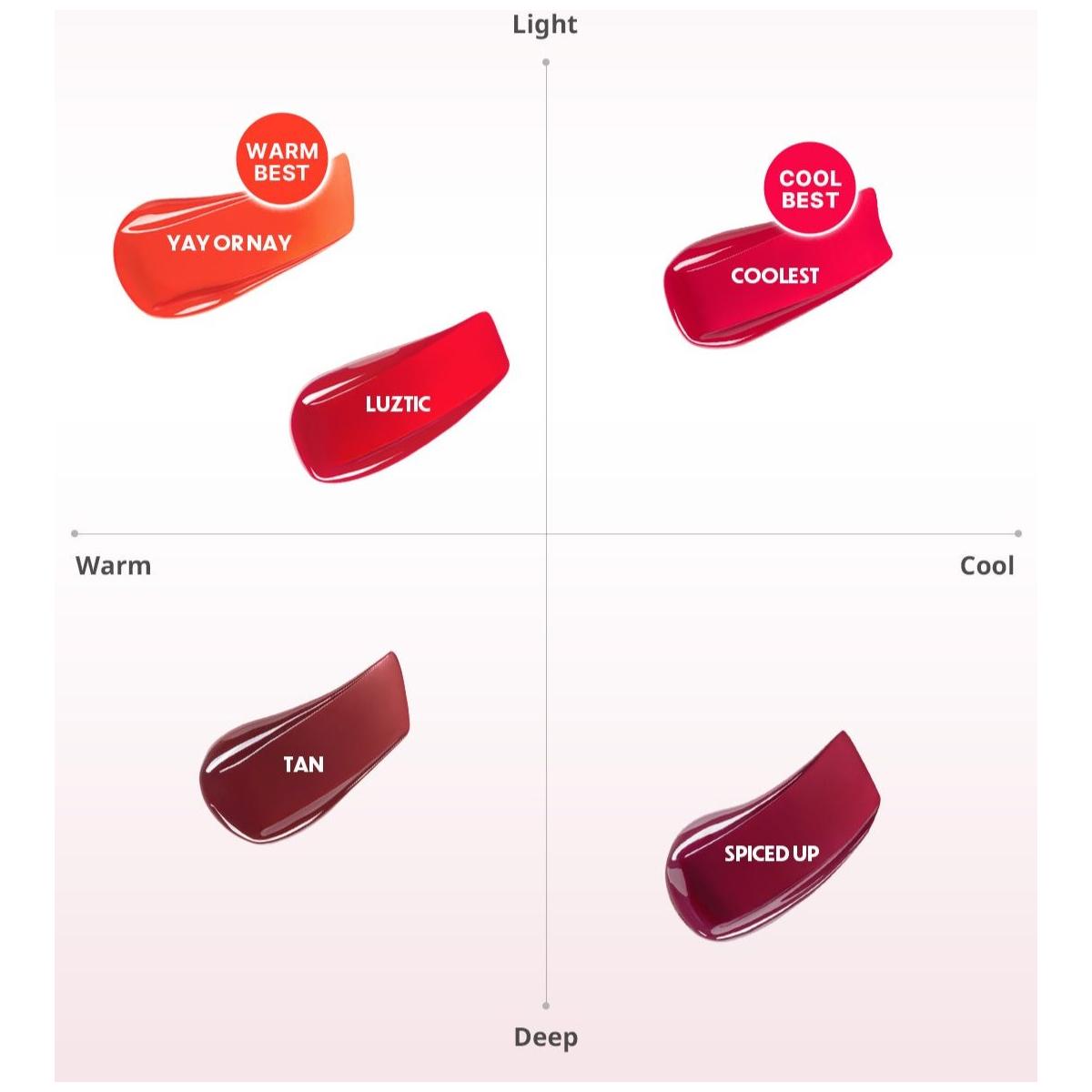 Rich Color Lip Tint, Long Lasting Stain