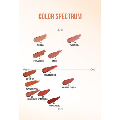 Rich Matte Lipstick 3.5g Long Lasting Color