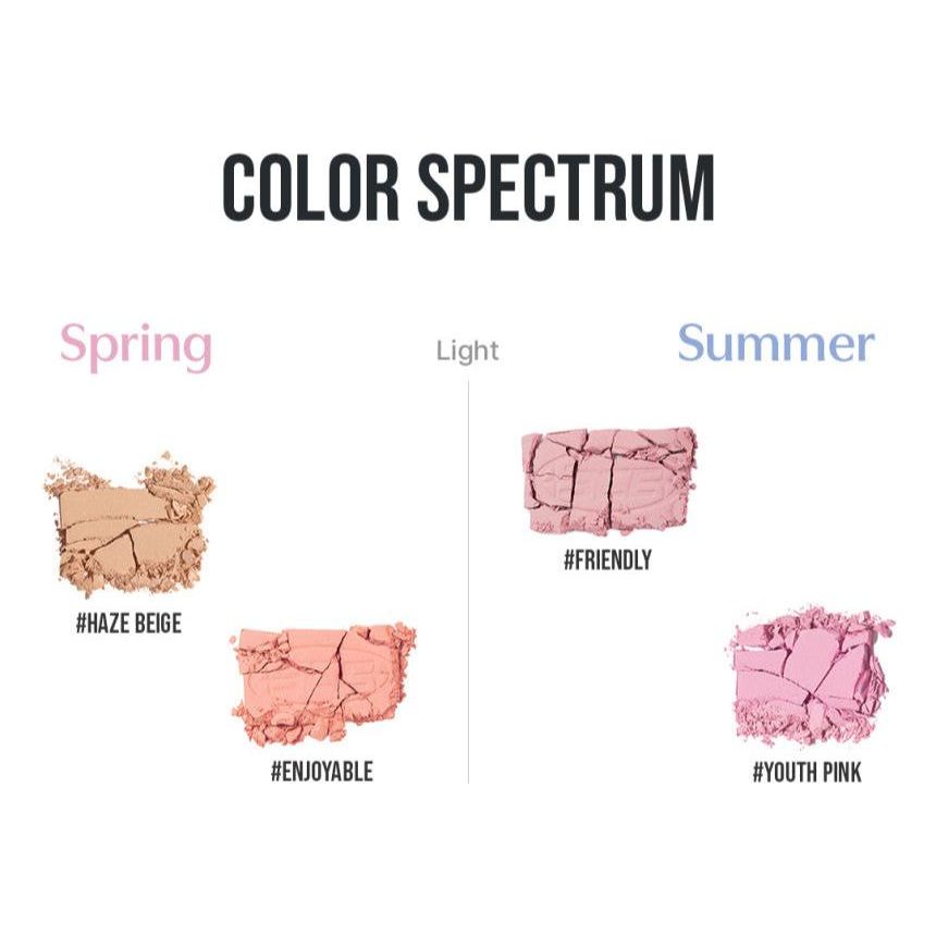 Natural Look Face Blush 4.5g | Gentle Long Lasting Color
