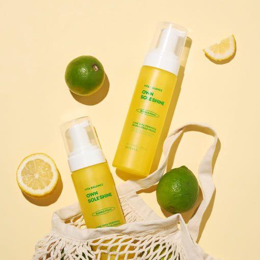 Nourishing Foam Cleanser with Lime Extract