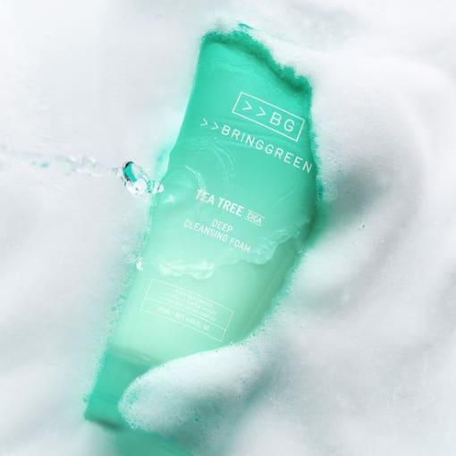 Natural Tea Tree Face Cleansing Foam 120ml - Mycosmeticslondon