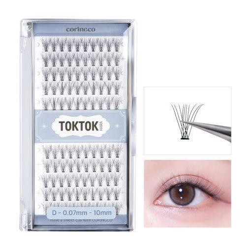 Natural Lightweight False Eyelashes - 100 Pack