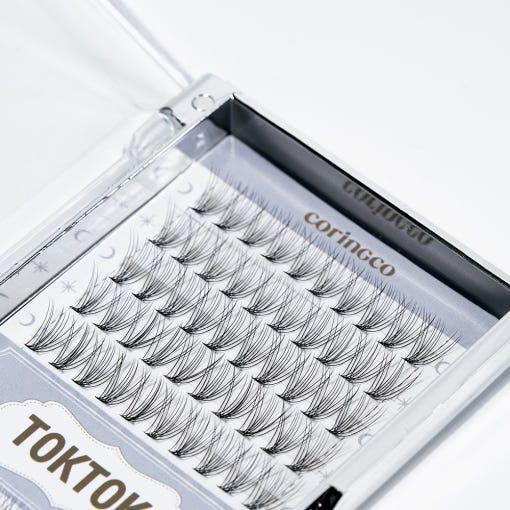 Natural Lightweight False Eyelashes - 100 Pack