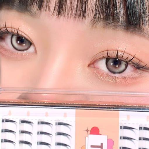 Full Volume False Eyelashes Set - 100pcs 3 Styles