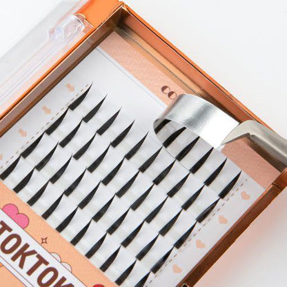 Full Volume False Eyelashes Set - 100pcs 3 Styles