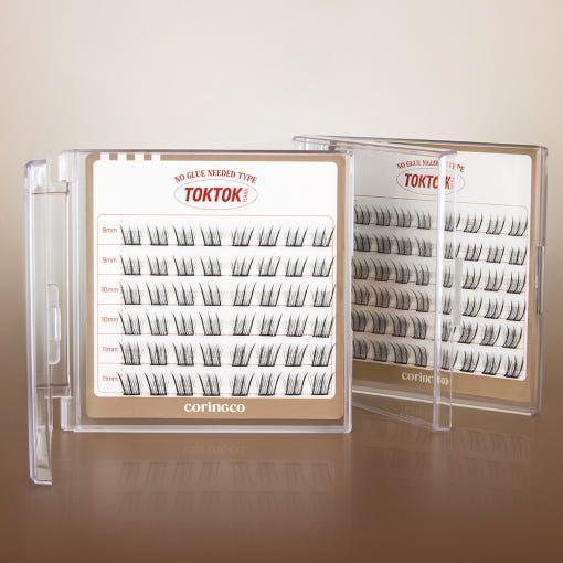 Easy Wear False Eyelashes Set - 48/54/90pcs Waterproof Lashes