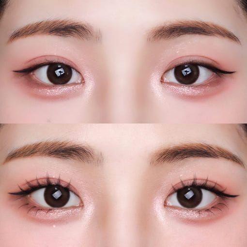Natural Look False Eyelashes Mixed Set